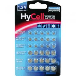 Ein Angebot für ANSMANN 5015473 Knopfzellen-Set HyCell Alkaline, 30-teilig Ansmann aus dem Bereich Strom / Energie / Licht > Knopfzellen - jetzt kaufen.