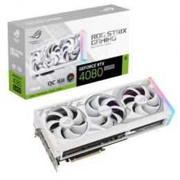 ASUS ROG Strix GeForce RTX 4080 SUPER OC White Grafikkar B-Ware - 16GB GDDR6X, 2x HDMI, 3x DP