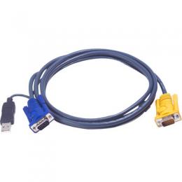 ATEN 2L-5203UP KVM Kabelsatz, VGA, PS/2 zu USB, Lnge 3m