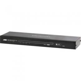 ATEN VS1804T Video-Splitter HDMI 4-fach Verteiler ber Netzwerk-Kabel, FullHD, 3D