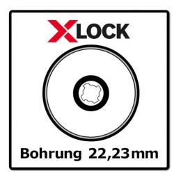 Bosch Expert for Metal Schruppscheibe X-LOCK 125 x 22,23 mm 40 Stk. ( 40x 2608619259 )