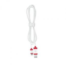 Cherry USB Cable 1.5 - Hochwertiges USB-C auf USB-A Kabel, weiß, 1,5m