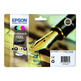 Epson 16XL Series 'Pen and Crossword' multipack Tintenpatronen XL 4 Farben CMYBK