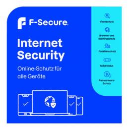 F-Secure Internet Security für alle Geräte [25 Geräte - 1 Jahr] [Vollversion]