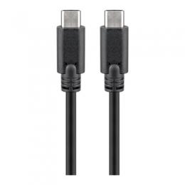Goobay USB-C™ 3.1 Generation 1 Kabel, schwarz, 3m USB-C™-Stecker > USB-C™-Stecker
