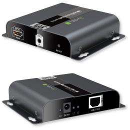 HDBIT 4K HDMI Extender Sender/Empfnger over IP mit PoE, 120m