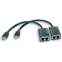 HDMI Extender mit eingebautem Kabel , 30m