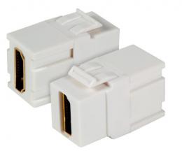 Ein Angebot für HDMI Snap-In Adapter schwarz Typ A Buchse / Typ A Buchse, schwarz  aus dem Bereich Twisted-Pair > Keystone Komponenten > Keystone Adapter - jetzt kaufen.