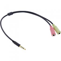 Ein Angebot für InLine Audio Headset Adapterkabel, 3,5mm Klinke Stecker 4pol. an 2x 3,5mm Klinke Buchse, 0,25m InLine aus dem Bereich Kabel > Klinke zu Klinke > Y- / Adapterkabel - jetzt kaufen.