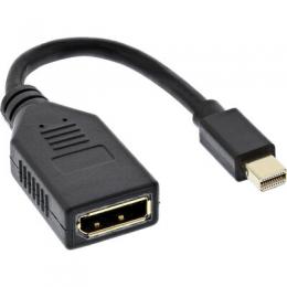 Ein Angebot für InLine Kabel Mini DisplayPort Stecker zu DisplayPort Buchse, 4K2K, schwarz, 0,15m InLine aus dem Bereich Kabel > Displayport - jetzt kaufen.