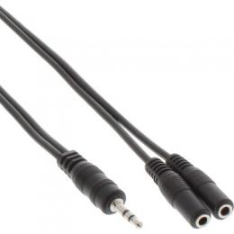 Ein Angebot für InLine Klinken Y-Kabel, 3,5mm Klinke Stecker an 2x 3,5mm Klinke Buchse, Stereo, 2m InLine aus dem Bereich Kabel > Klinke zu Klinke > Y- / Adapterkabel - jetzt kaufen.