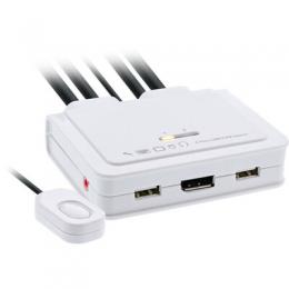 Ein Angebot für InLine KVM Switch, 2-fach, Displayport 1.2, 4K, USB, mit Audio, integr. Kabel InLine aus dem Bereich Signalsteuerung > KVM > KVM-Switche mit Kabel - jetzt kaufen.