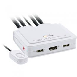 Ein Angebot für InLine KVM Switch, 2-fach, HDMI, 4K, USB, mit Audio, integr. Kabel InLine aus dem Bereich Signalsteuerung > KVM > KVM-Switche mit Kabel - jetzt kaufen.