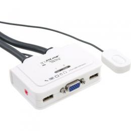 Ein Angebot für InLine KVM Switch, 2-fach, VGA, USB, mit Audio, integr. Kabel InLine aus dem Bereich Signalsteuerung > KVM > KVM-Switche mit Kabel - jetzt kaufen.