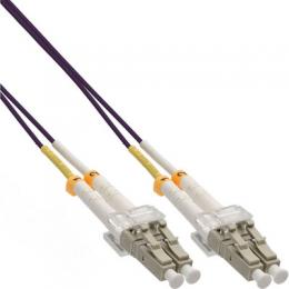 InLine LWL Duplex Kabel, LC/LC, 50/125m, OM4, 50m