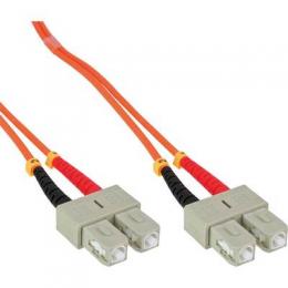 InLine LWL Duplex Kabel, SC/SC, 50/125m, OM2, 10m