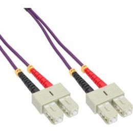 InLine LWL Duplex Kabel, SC/SC, 50/125m, OM4, 5m