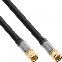 Ein Angebot für InLine Premium SAT-Anschlusskabel, 4x geschirmt, 2x F-Stecker, >110dB, schwarz, 10m InLine aus dem Bereich Kabel > Sat / Antenne > Sat-Kabel F-Stecker - jetzt kaufen.