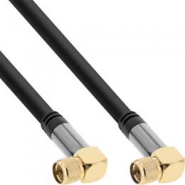 Ein Angebot für InLine Premium SAT-Anschlusskabel, 4x geschirmt, 2x F-Stecker gewinkelt, >110dB, schwarz, 0.5m InLine aus dem Bereich Kabel > Sat / Antenne > Sat-Kabel F-Stecker - jetzt kaufen.