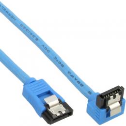 Ein Angebot für InLine SATA 6Gb/s Anschlusskabel rund, abgewinkelt, blau, mit Lasche, 0,3m InLine aus dem Bereich Kabel > SATA > SATA Rundkabel - jetzt kaufen.