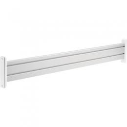 InLine Slatwall Panel Aluminium, fr Tischhalterung, 1m