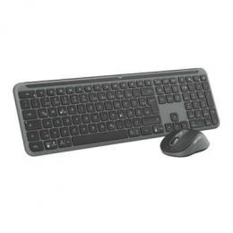 Logitech Desktopset SIGNATURE SLIM COMBO MK950 Grafit Tastatur und Maus, kabellos, DE-Layout