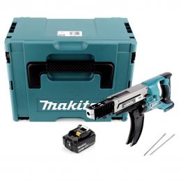 Makita DFR 750 F1J Akku Magazinschrauber 18V 45-75mm + 1x Akku 3,0Ah + Makpac - ohne Ladegerät