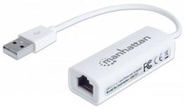 MANHATTAN USB-A auf Fast Ethernet Adapter
