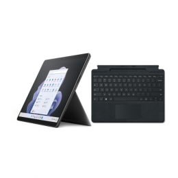 Microsoft Surface Pro 9 - i5 - 16GB - 256GB - WIN11Home - graphite inkl. Surface Type Cover schwarz
