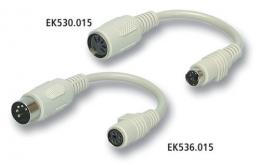 Ein Angebot für Mini Din 6 auf DIN 5, Bu.-St., 0,15m  aus dem Bereich D-Sub / Steckverbinder > DSub Kabel - jetzt kaufen.