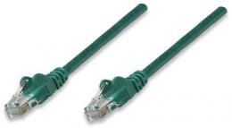 Netzwerkkabel, Cat5e, U/UTP INTELLINET CCA, Cat5e-kompatibel, RJ45-Stecker/RJ45-Stecker, 1,0 m, grn