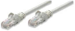 Netzwerkkabel, Cat5e, U/UTP INTELLINET CCA, Cat5e-kompatibel, RJ45-Stecker/RJ45-Stecker, 20,0 m, grau