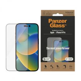 PanzerGlass iPhone 14 Pro AB mit Applicator, 3D-Touch fähig, transparent