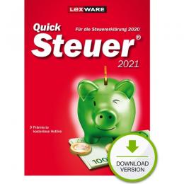 QuickSteuer 2021 Vollversion ESD    (Steuerjahr 2020) (Download)
