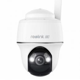 Reolink Go Series G440 4G Überwachungskamera 8MP 4K UHD (3840x2160), Akkubetrieb, IP64-Wetterschutz, Nachtsicht in Farbe, Schwenk- und Neigefunktion