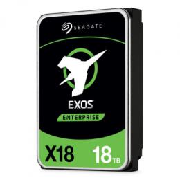 Seagate Exos X18 18TB 3.5 Zoll SAS 12Gb/s CMR Interne Enterprise Festplatte mit FastFormat (512e/4Kn)