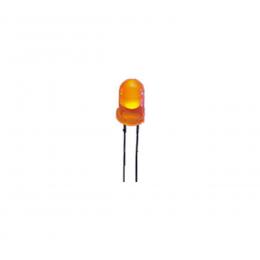 Superhelle 5 mm LED, Orange, 2.500 mcd. 10er-Pack