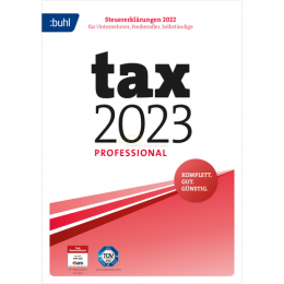 tax 2023 Professional Vollversion ESD   1 Benutzer  (Steuerjahr 2022) (Download)
