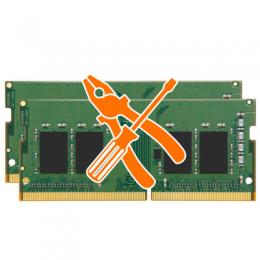 Upgrade auf 32 GB mit 2x 16 GB DDR4-2666 Kingston SODIMM Arbeitsspeicher