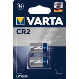 VARTA 2er-Set Lithium Batterie CR2, 880 mAh, 3 V