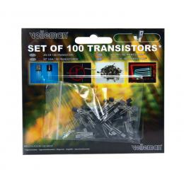 Velleman Transistoren-Set K/TRANS1, 100-teilig