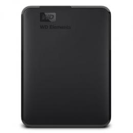 WD Elements Portable 2TB Schwarz Externe Festplatte, USB 3.2 Gen 1x1