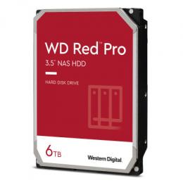 Western Digital WD Red Pro 6TB 3.5 Zoll SATA 6Gb/s - interne NAS Festplatte (CMR)