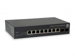 10-Port Web Smart Gigabit Switch, 2 x Gigabit SFP,
