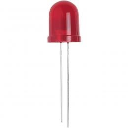 10x Superhelle LED 10 mm Rot