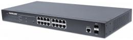 Ein Angebot für 16-Port Gigabit Ethernet PoE+ Web-Managed Switch mit 2 SFP-Ports INTELLINET IEEE 802.3at/af Power over Ethernet (PoE+/PoE)-konform, 374 W, Endspan, PDM-Funktion, 19'' Rackmount INTELLINET aus dem Bereich Netzwerk Infrastruktur > Power over Ethernet - jetzt kaufen.