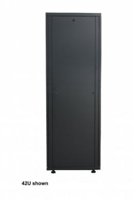 19'' Netzwerkschrank, Basic Line INTELLINET 22 HE, 1144 (H) x 600 (B) x 800 (T) mm, Flatpack, schwarz