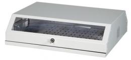 19? Wandgehuse 3HE vertikal +5HE horizontal, RAL9005