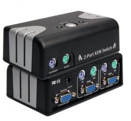 Ein Angebot für 2-Port KVM Switch PS/2 inkl.2x KVM-Kabelsatz, 1,2m  aus dem Bereich KVM/Video-Switche/Extender > KVM Switche Desktop - jetzt kaufen.