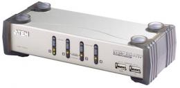 2-Port KVM-Switch USB-Audio, 2xUSB2.0 HUB, OSD, Kabelset